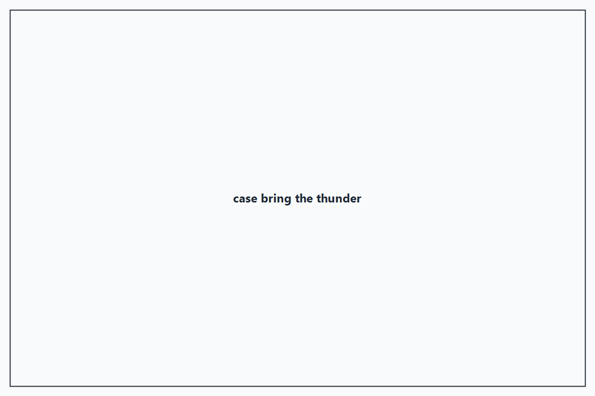 Bring the Thunder campaign hero layout